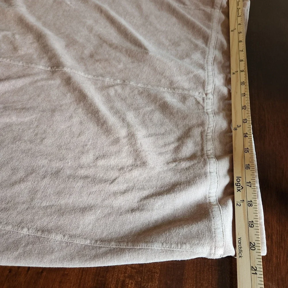 Poetry Maxi Skirt Womens Size 18‎ Knit A-Line Hemp Cotton Garment Dyed Pink Clay - Picture 13 of 14